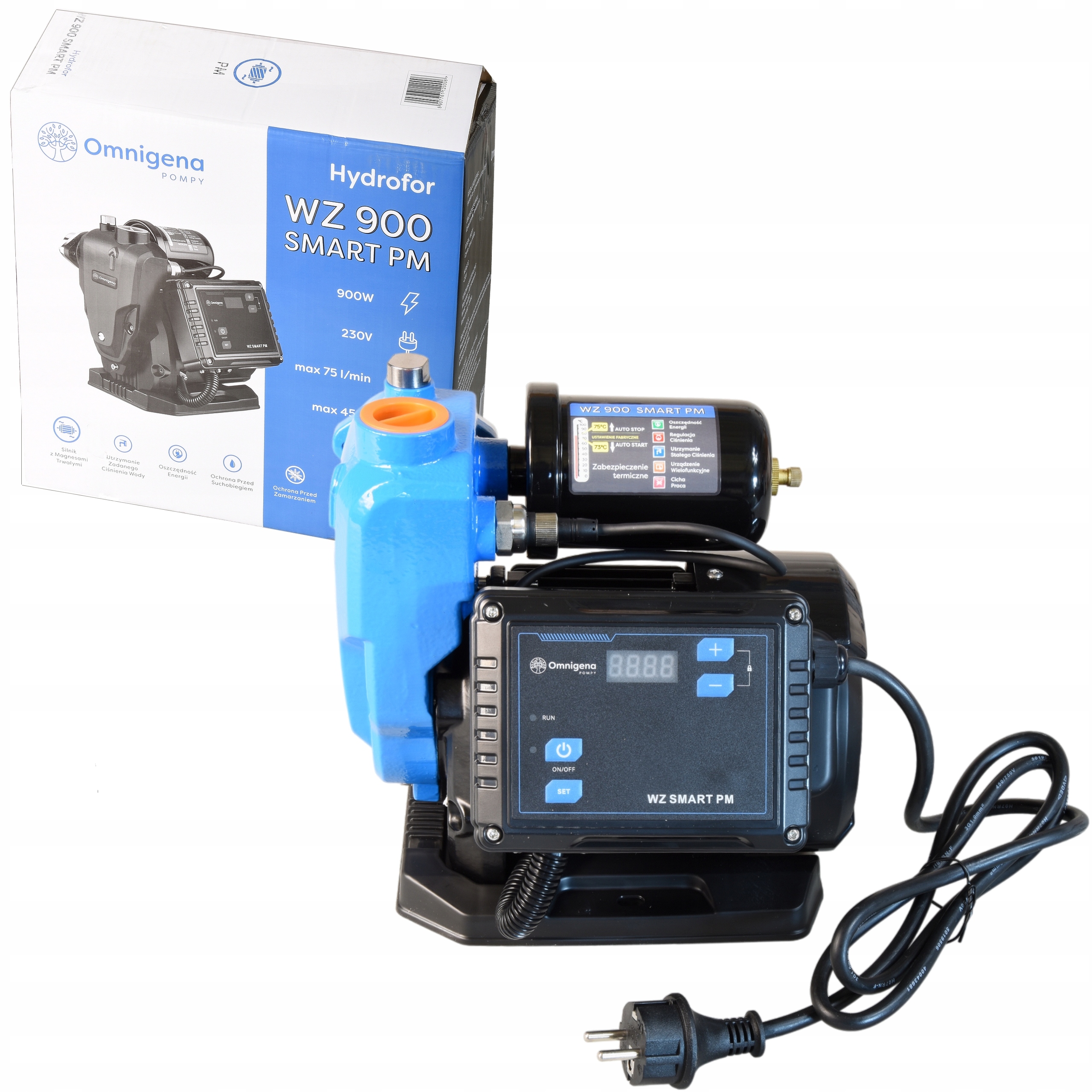 Čerpadlo S Měničem Vz 900 Smart Pm Hydrofor Na Vodu 4500 L/h Tlakové
