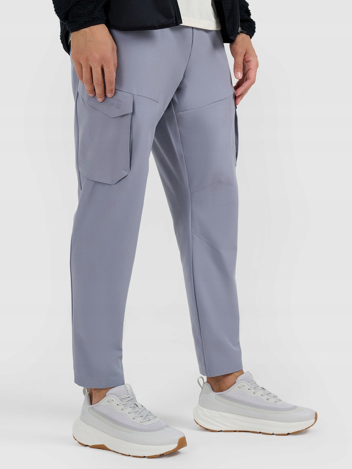 4F Pánské běžecké boty Speed Trail pro běh v terénu béžové 45