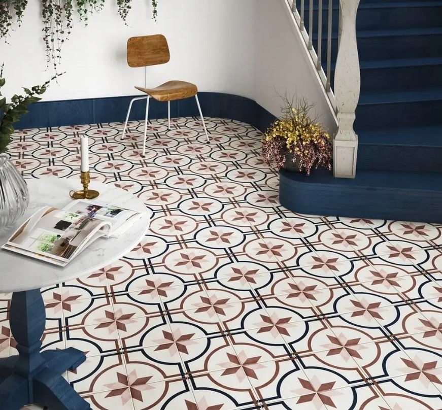 PŁYTKI PODŁOGOWE PATCHWORK 20X20 KOLOROWE RETRO Zastosowanie wewnątrz