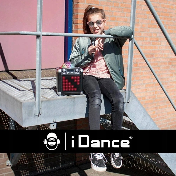 Zestaw karaoke 50W Bluetooth z pilotem dla dzieci Marka iDance