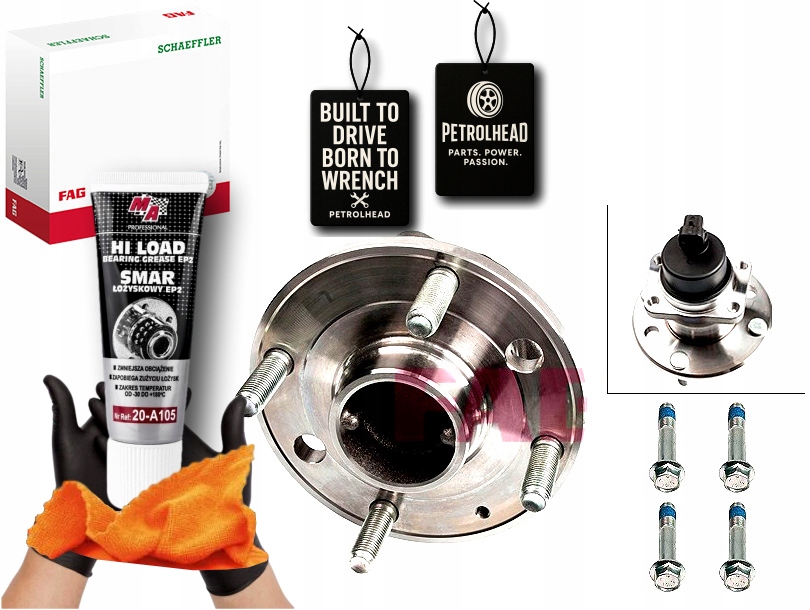 комплект ступичного подшипника ступица зад Chevrolet EPICA # pro+ Kit7