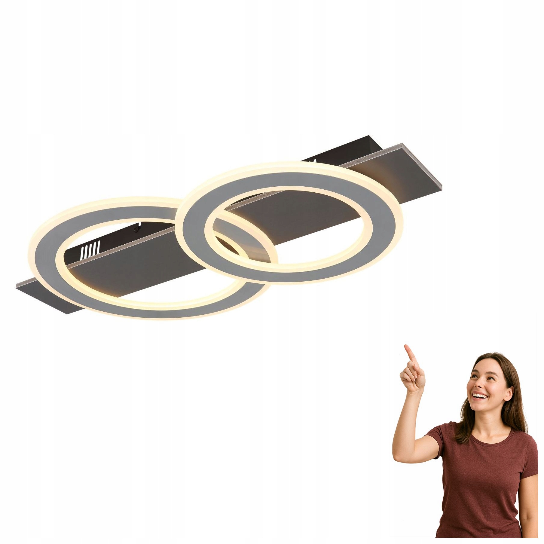 Led stropná lampa 40W Jayden 48034-40 Globo