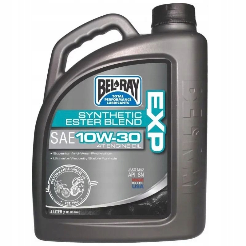 Olej Silnikowy Bel Ray Exp Synthetic 10W30 4L