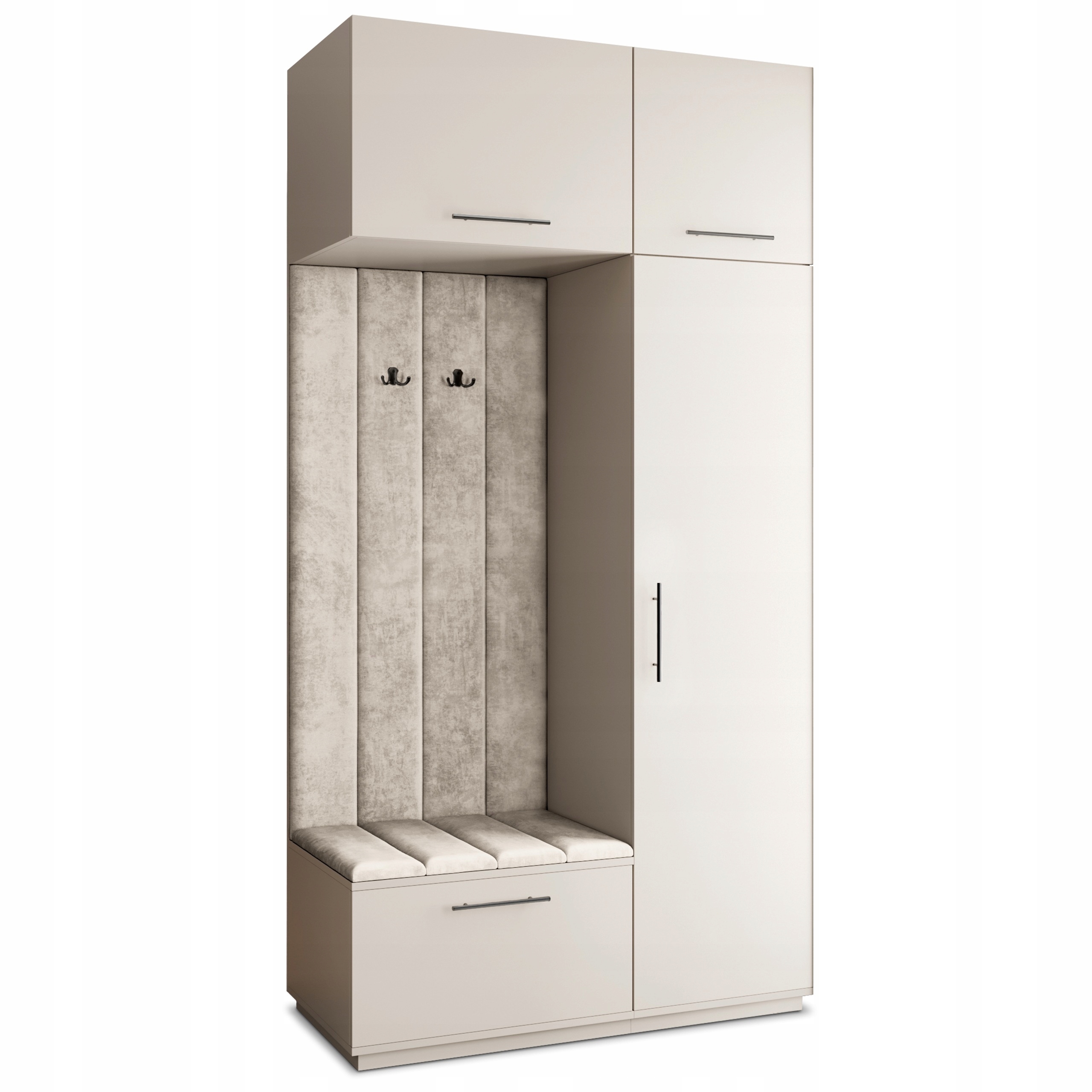 Šatní skříň Rema 120/240/60 cm Skříň do předsíně Moderní Kašmír