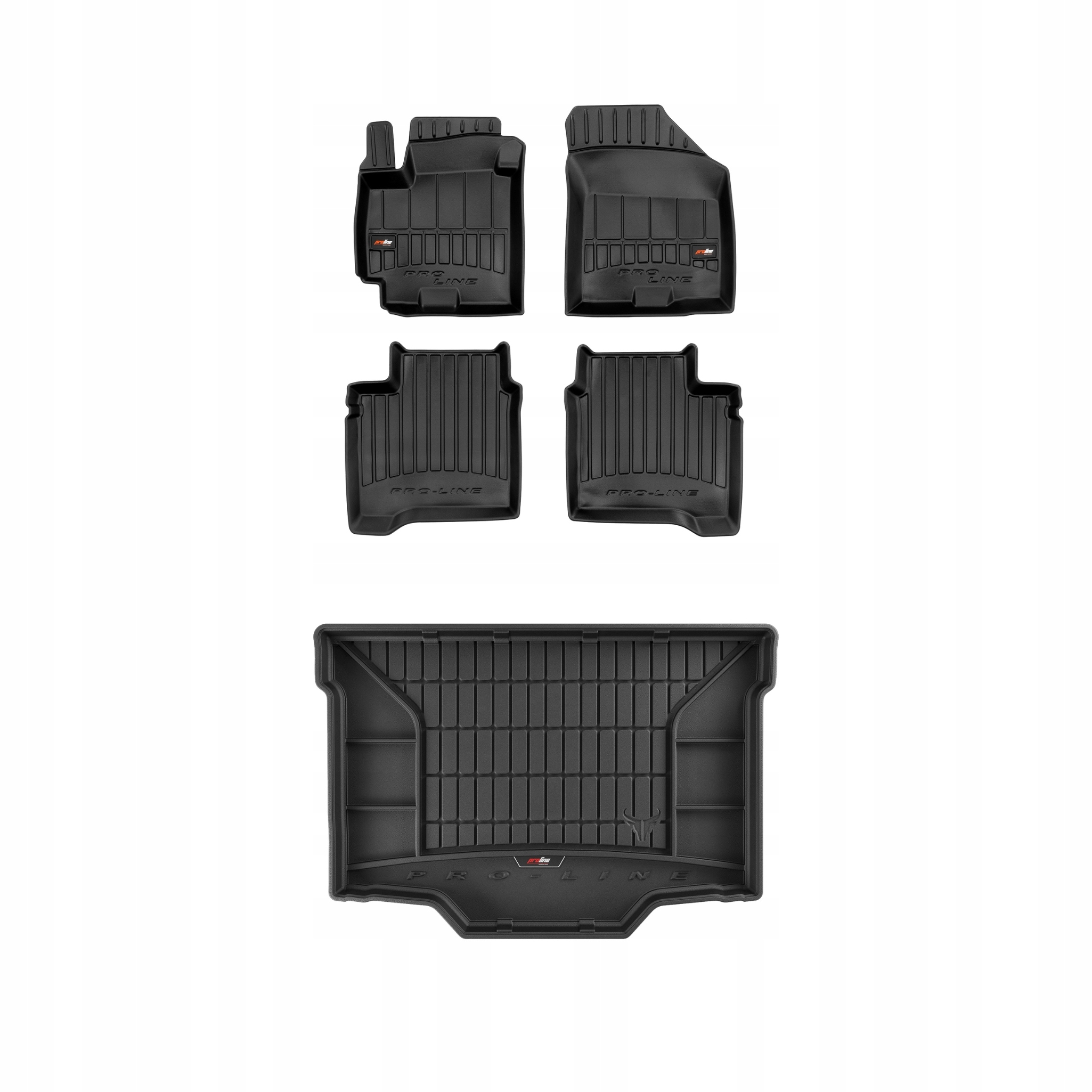 Frogum 3D Sada gumových koberců a rohože s logem pro Suzuki Baleno II od roku 2015