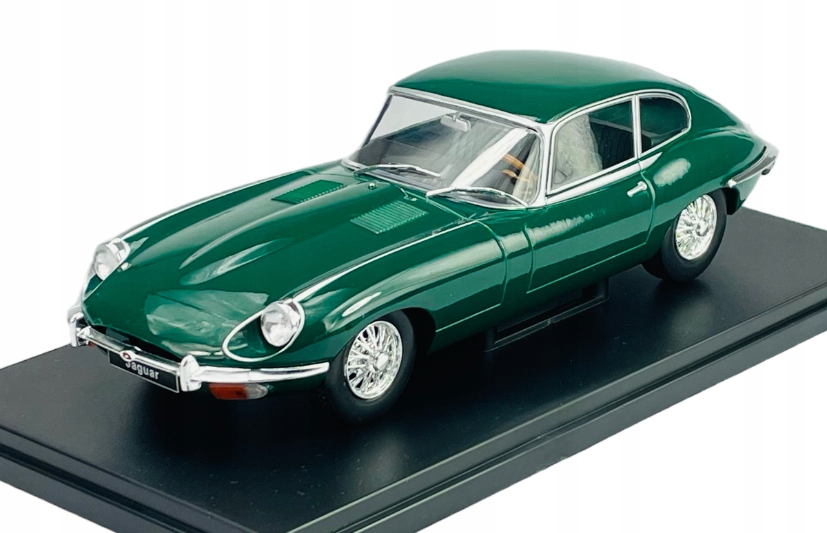 Whitebox Jaguar E-type Zelený 1:24 Kovový Model Nový