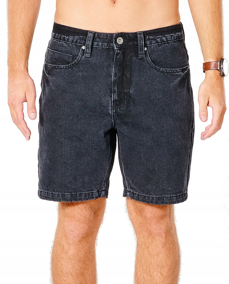 

spodenki Rip Curl Washed Black Denim Walkshort -