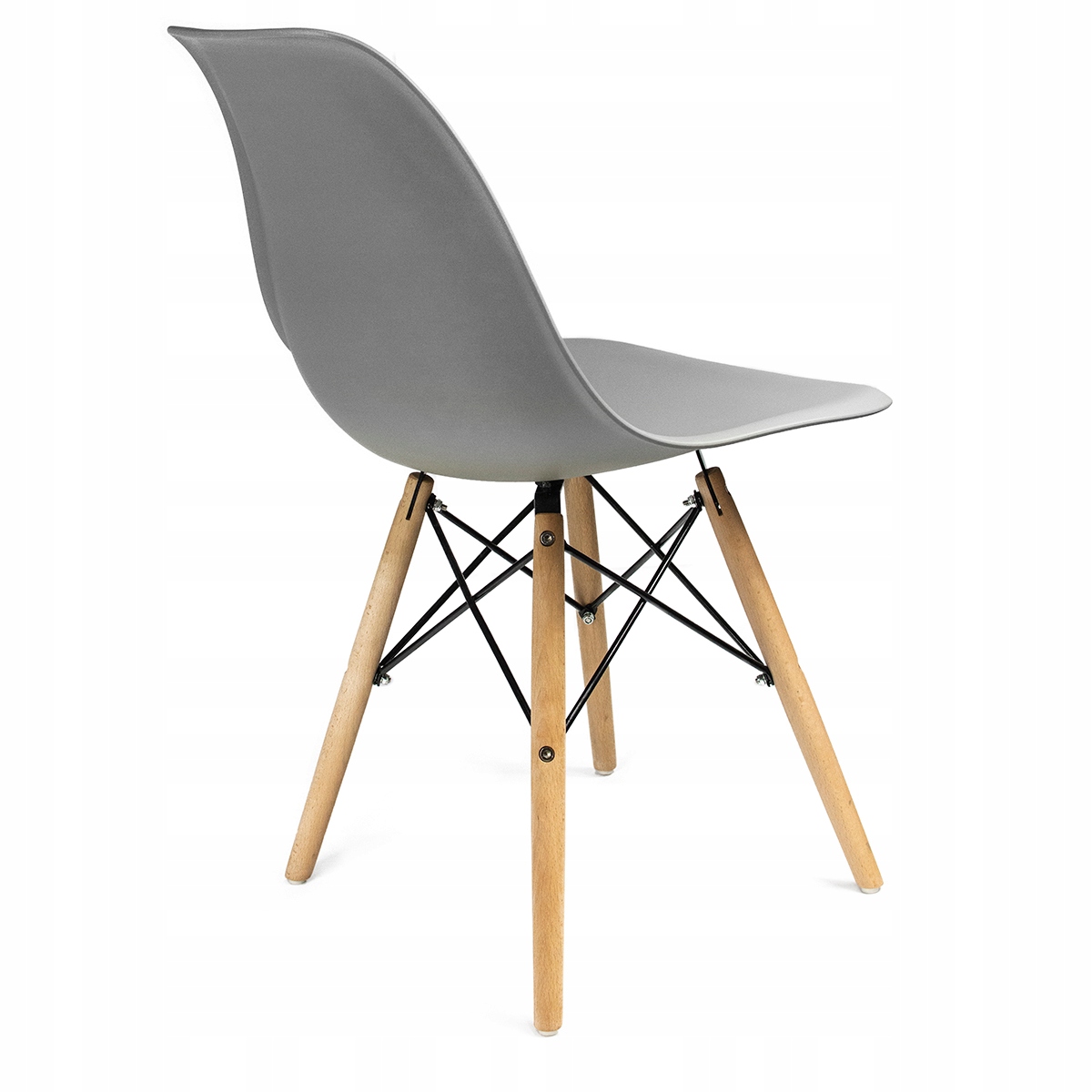 Apvalus stalas + 3 modernios skandinaviškos kėdės.Stalo ilgis 80 cm