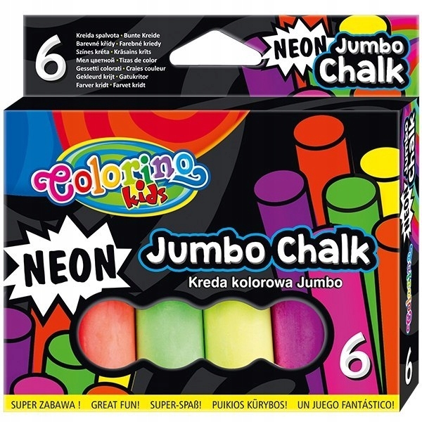 

Kreda Jumbo Colorino Kids, neonowe (9