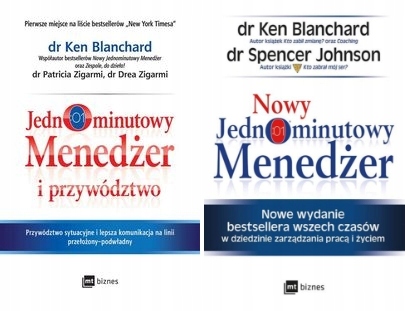 

Nowy Jednominutowy Menedżer, Pakiet 2 Książek