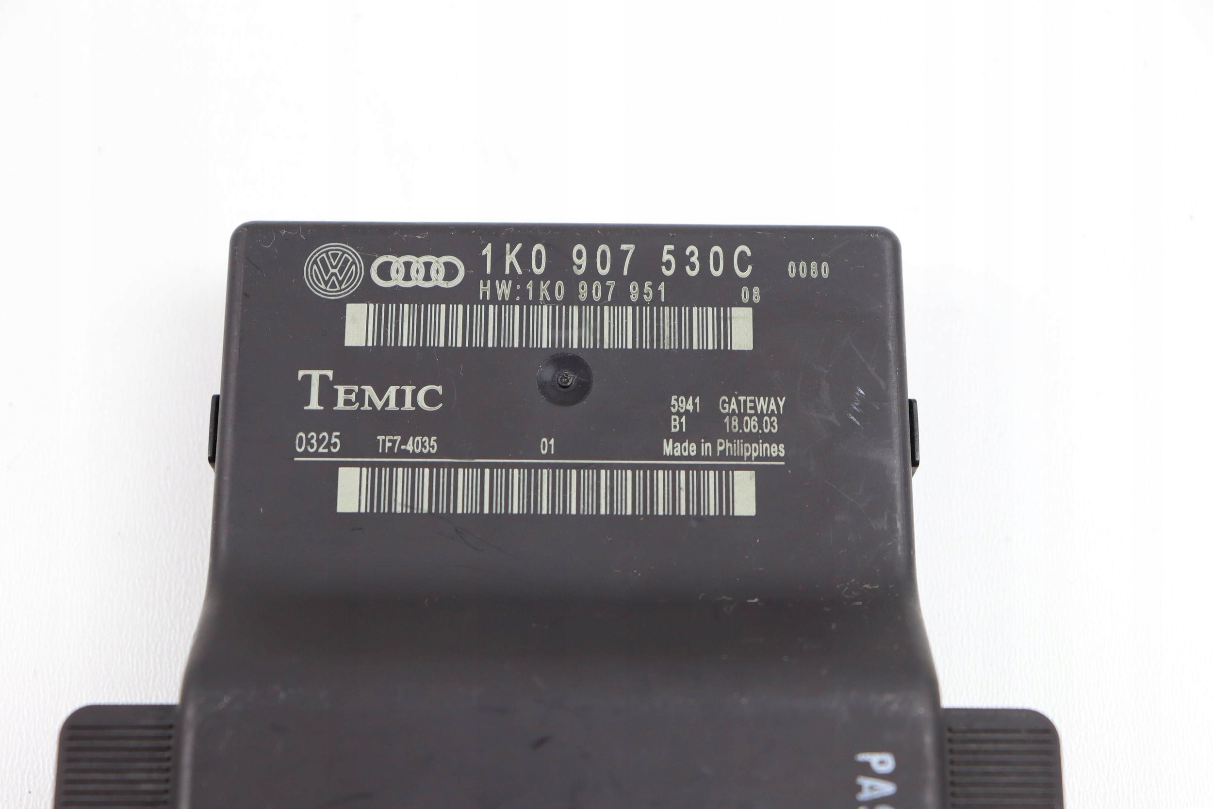VW TOURAN e GOLF V SKODA OCTAVIA II modulo GATEWAY 1K0907530C