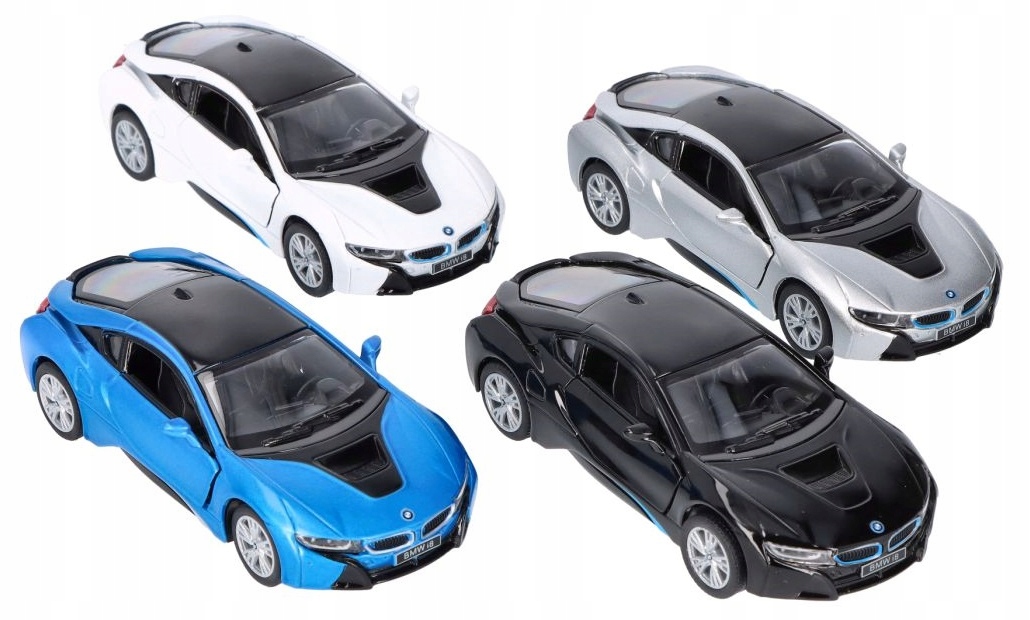 

Metalowy model Bmw i8, skala 1:36