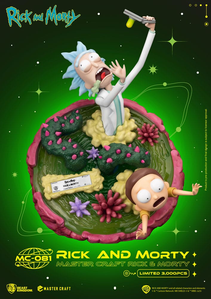 Rick I Morty Rick i Morty Soška Master Craft 42 cm