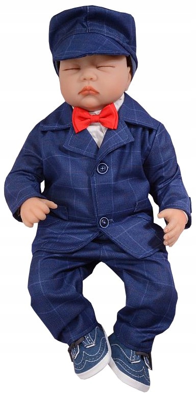 KOMPLET GARNITUR KASZKIET BUTKI CHRZEST 74 LK05 Rozmiar (new) 74 (69 - 74 cm)