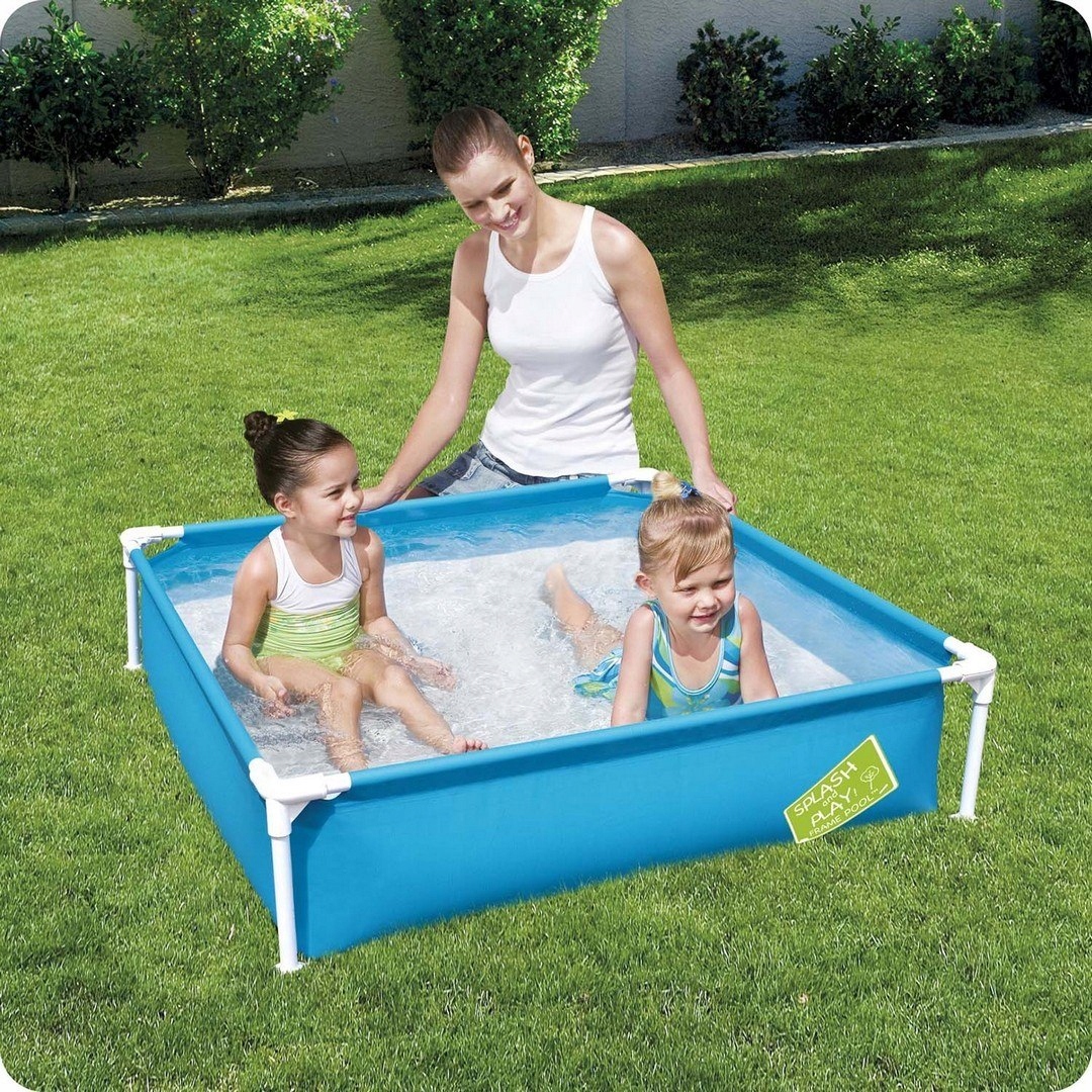 Bestway Basen ogrodowy stelażowy dla dzieci 122 x 30,5 cm Bestway 56217