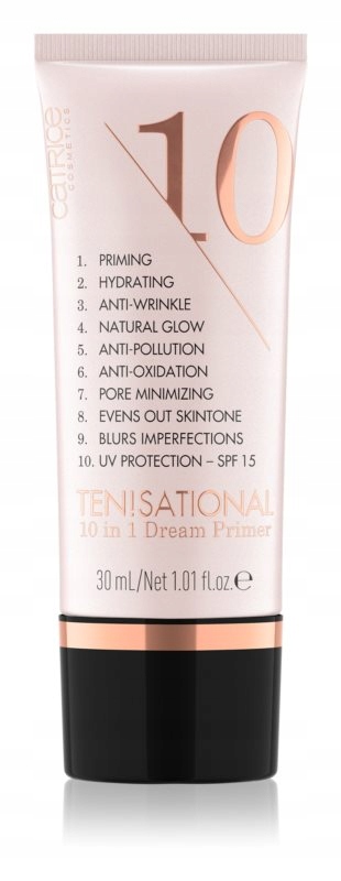 Catrice Ten!sational baza pod makijaż, podkład SPF 15 odcień TEN!SATIONAL 1