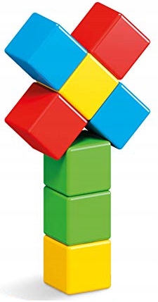 GEOMAG MagiCube Full Color Klocki Magnetyczne 8 el Liczba elementów 8 szt.