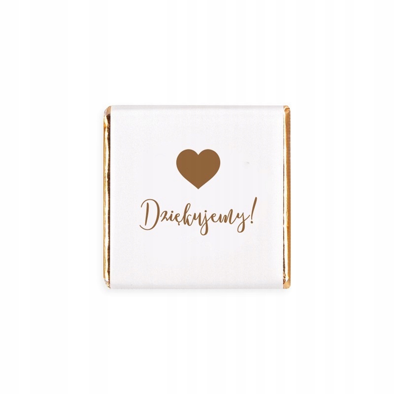 CZEKOLADKI PODZIĘKOWANIE ROCZEK URODZINY 10szt