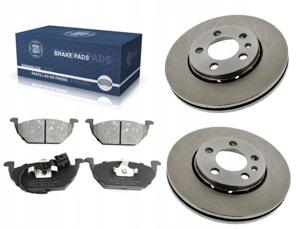 Kotouče 256 mm Přední Vw Golf 4 IV Skoda Octavia I Fabia Audi A3