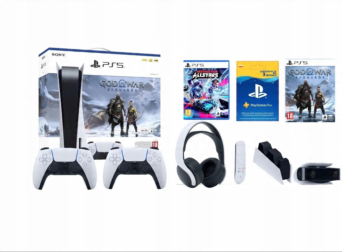 

Sony PlayStation 5 Wersja Limitowana 8 Dodatków