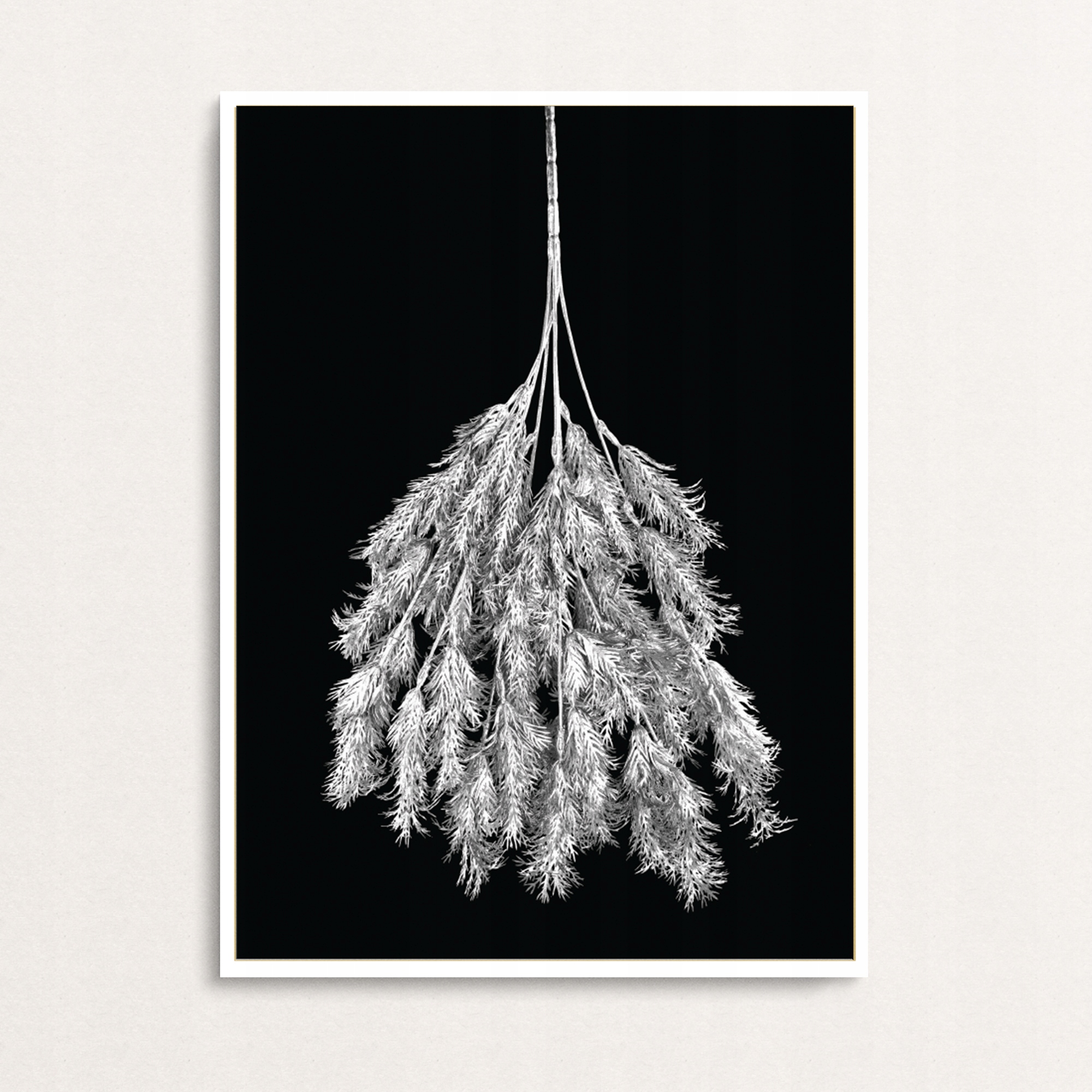 3x ZESTAW PLAKATY 30x40 srebrne liście czarne tło monstera palma do salonu Szerokość produktu 30 cm