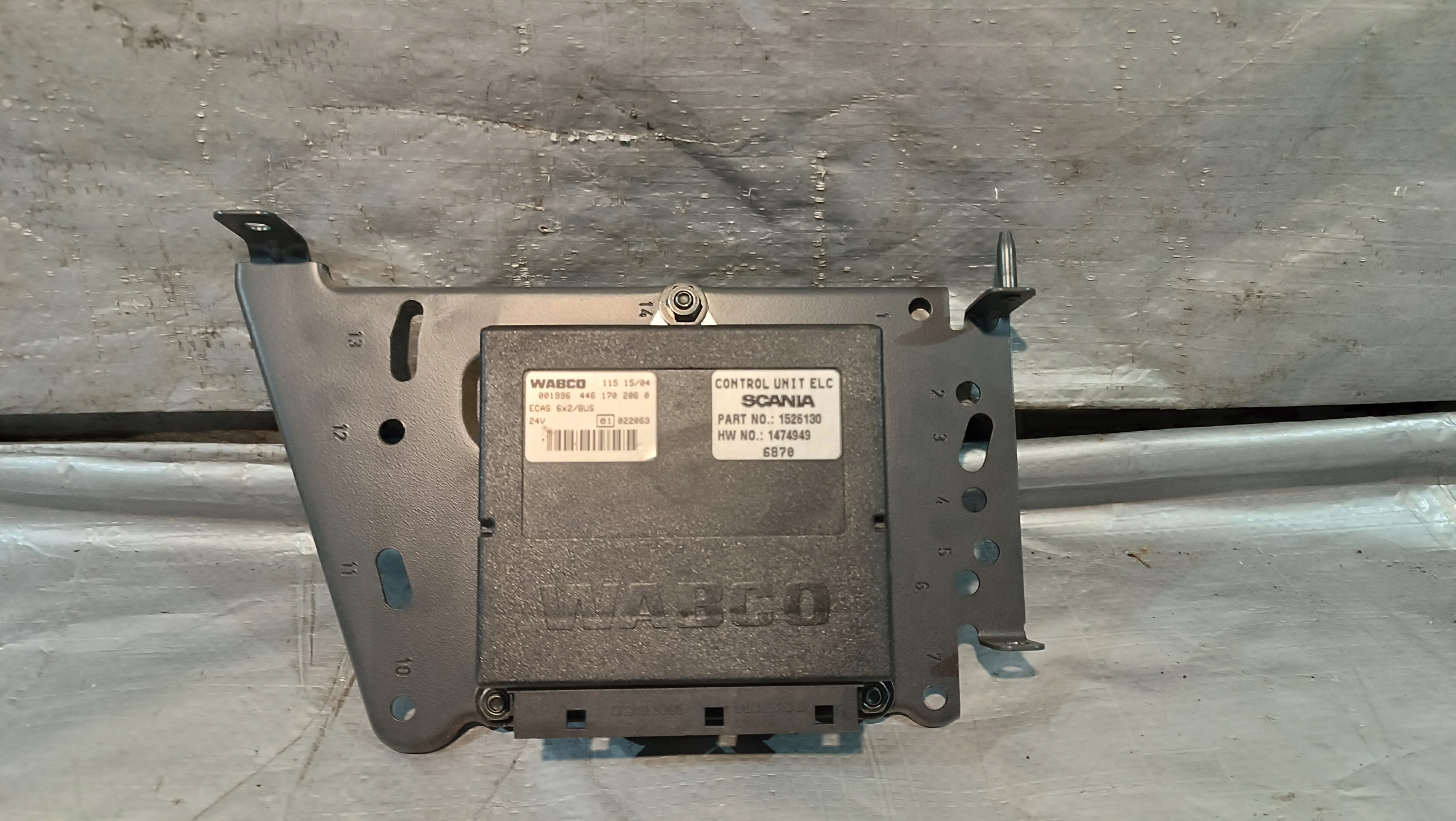 control unit ECAS SCANIA 1526130