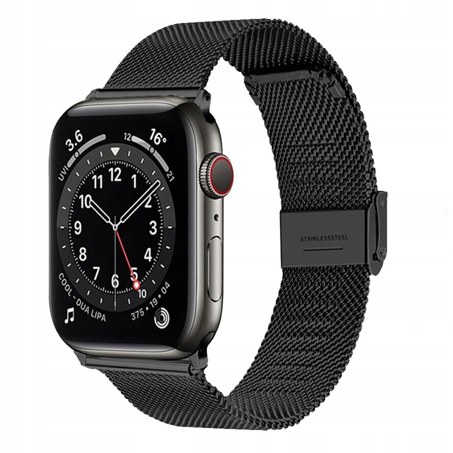 

Stalowa bransoleta pasek do Apple Watch 7 41mm