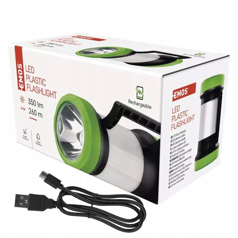 Ładowana lampka kempingowa LED składana P2313 Stan opakowania oryginalne