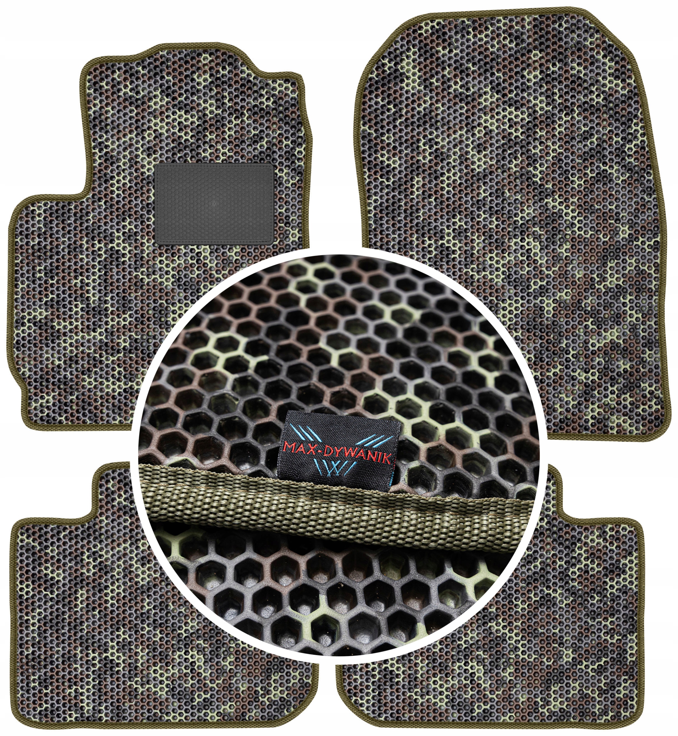 Mitsubishi Colt VI Hb 3D 04-12 Gumové rohože Eva Moro