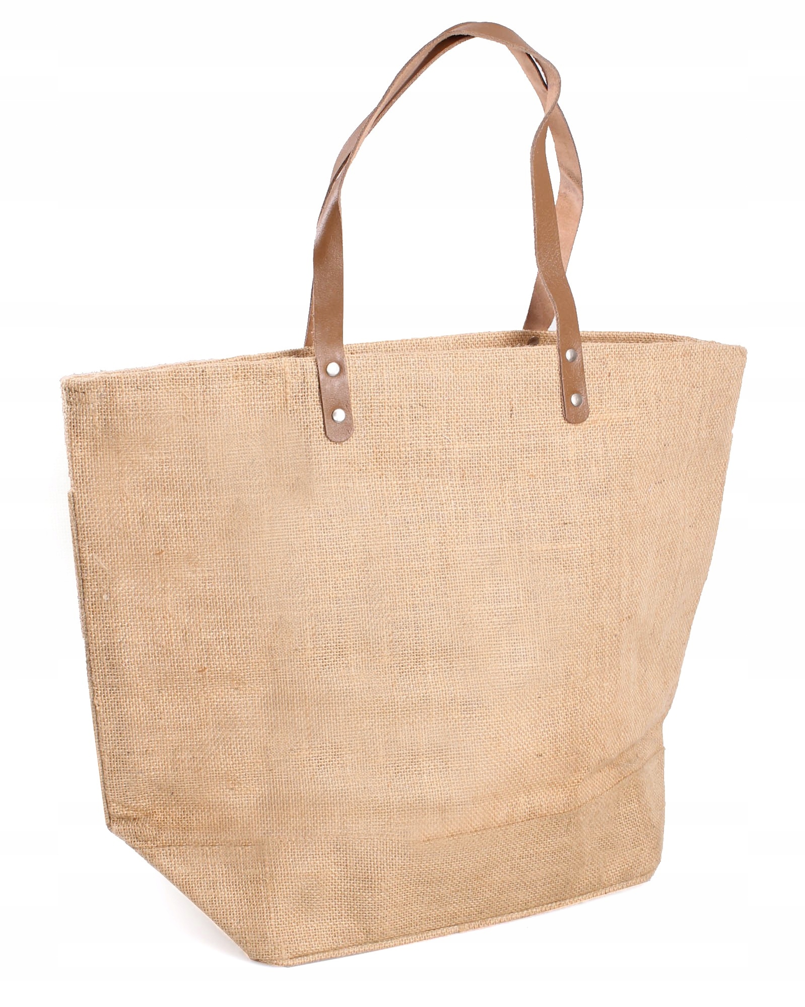 

Duża Torba Z Juty Na Ramię Na Zakupy Lub Plażę Eko