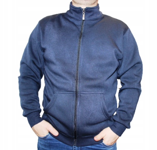 BLUZA MĘSKA NA SUWAK OCIEPLANA MIX KOLOR WYPRZEDAŻ ROZMIAR 7XL Rozmiar 7XL