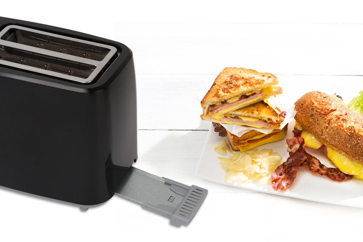 TOSTER OPIEKACZ do TOSTÓW BUŁEK CHLEBA 7 MOCY 750W Moc 750 W