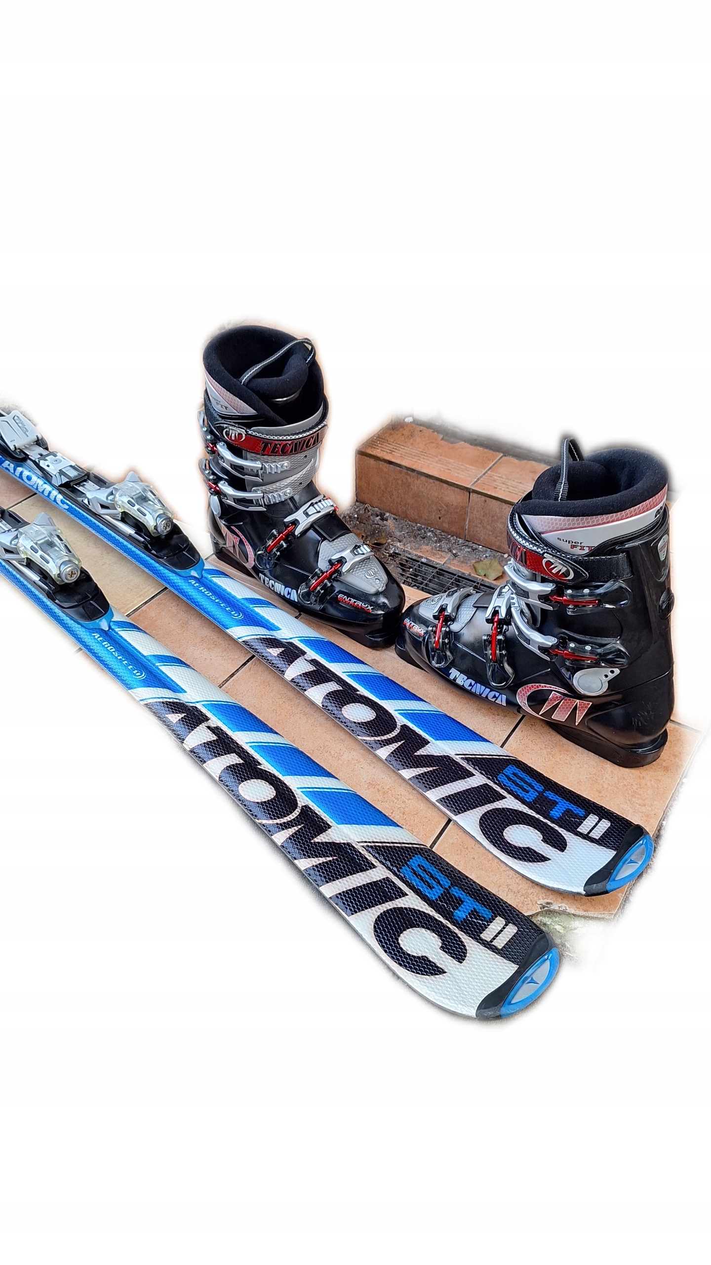 ŚWIETNE NARTY ATOMIC 170cm R-12 + ŁADNE BUTY TECNICA nr.44-45