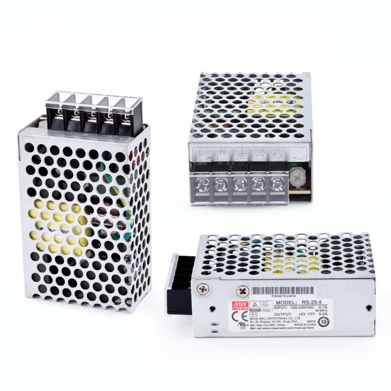

Zasilacz modułowy 5V 5A 25W Mean Well RS-25-5