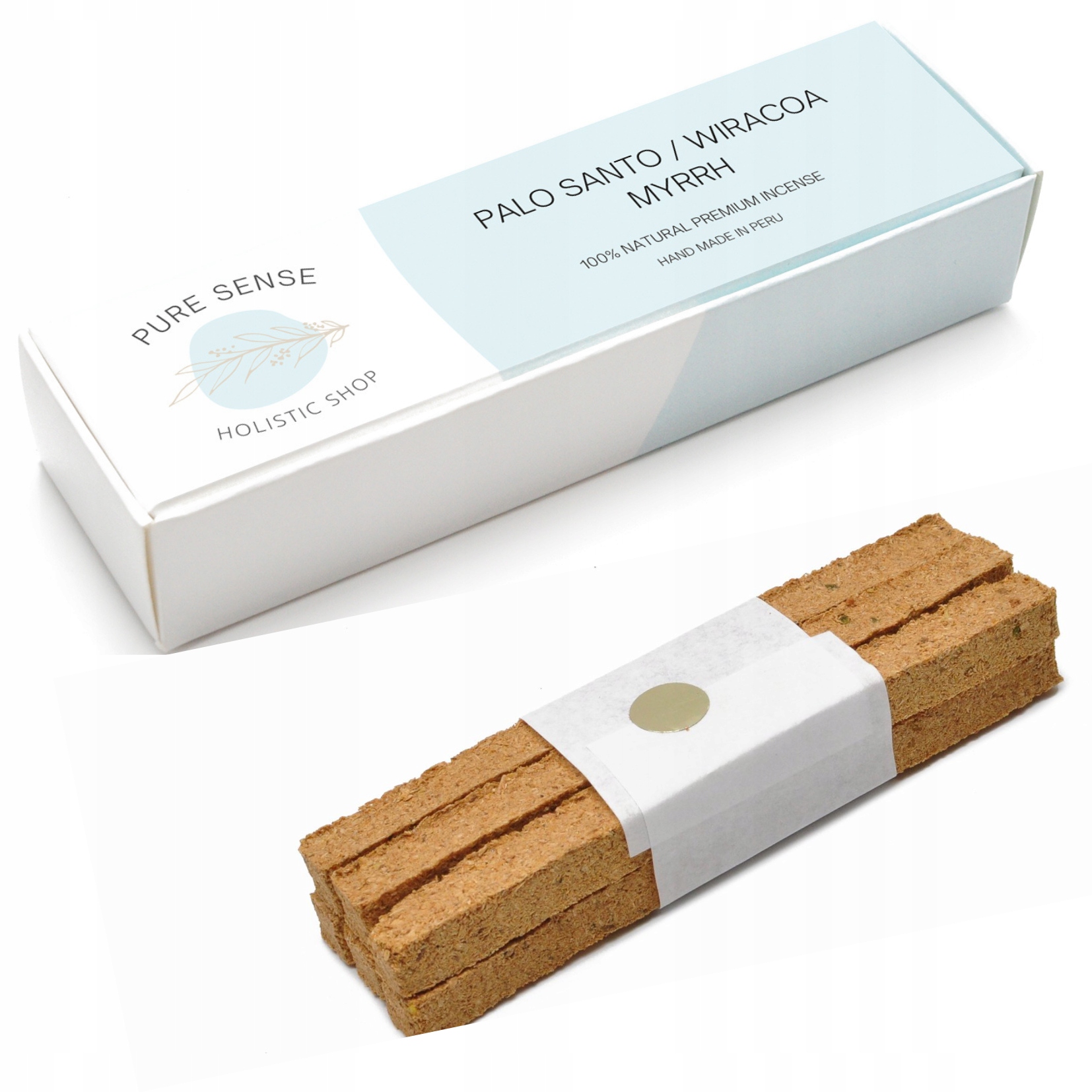 

Palo Santo +wiracoa+mirra kadzidło Premium z Peru