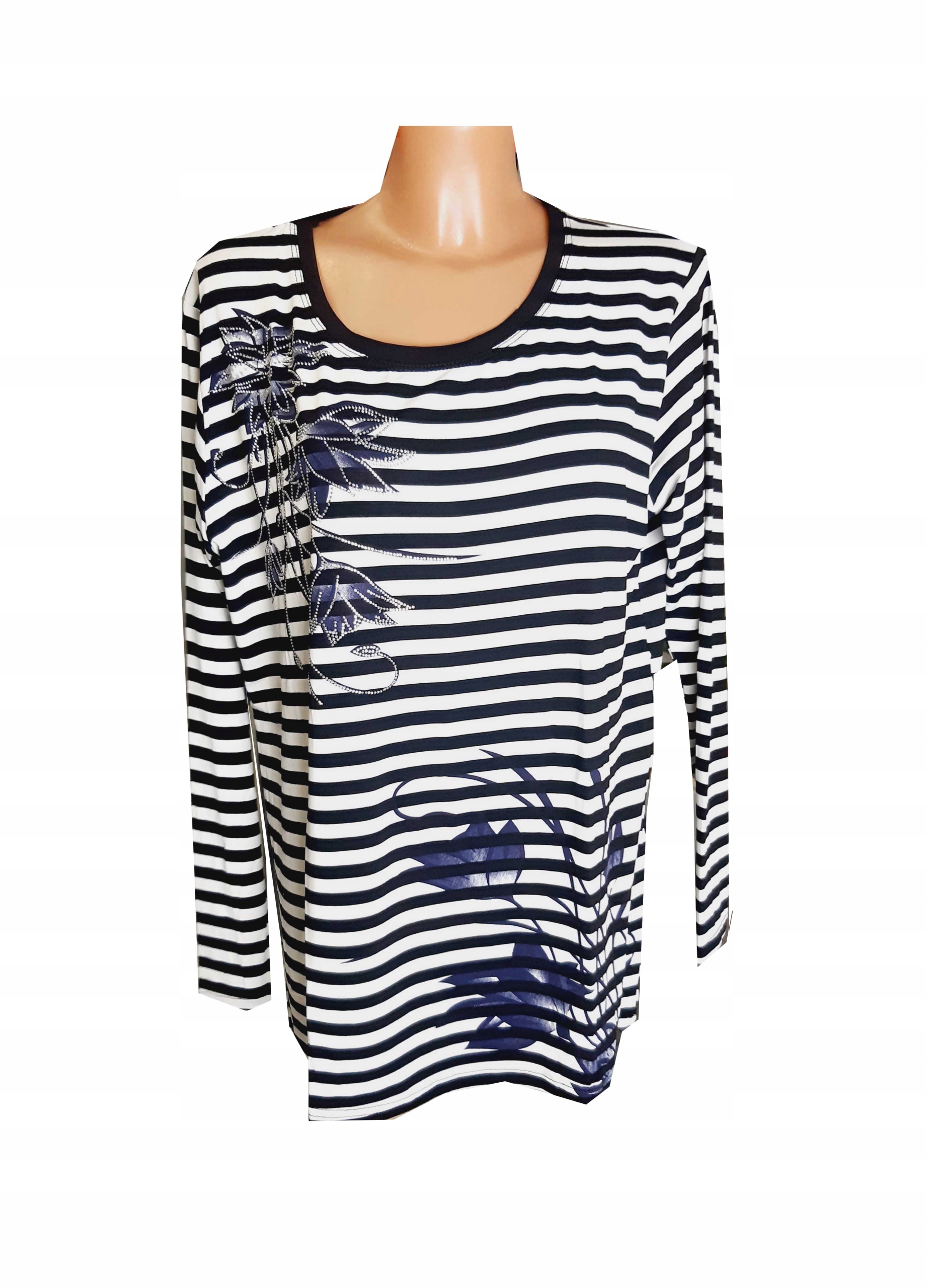 

Bluzka damska motyl cyrkonie kobieca XXL/XXXL