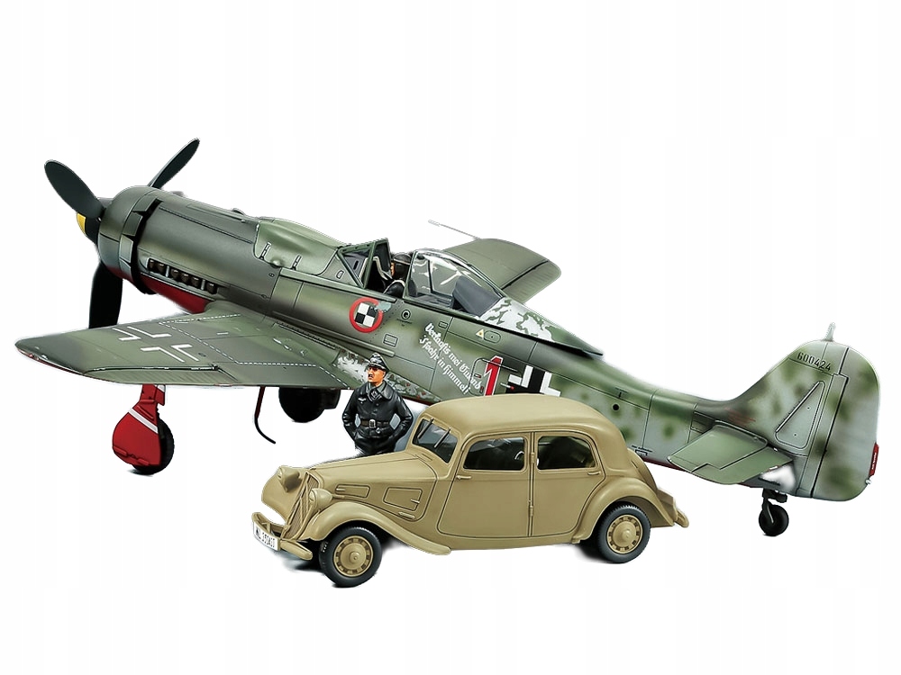 1/48 Letadlo Fw190 D-9 & Citroen Tamyia 25213
