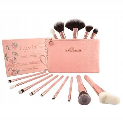 Rose Gold Zestaw 14 Pędzli Do Makijażu
