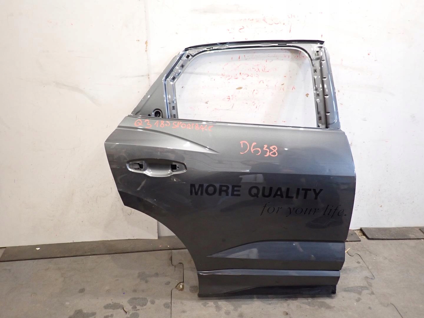 door rear part rear. right AUDI Q3 II 2018- 83A SPORTBACK