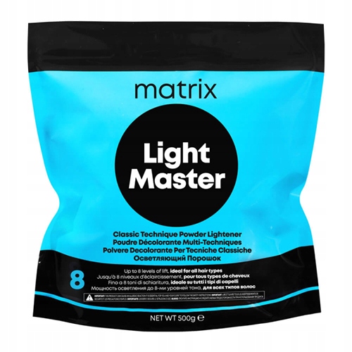 Matrix Light Master Powder Prášek Rozjasňovač Na 8 Tónů 500 G