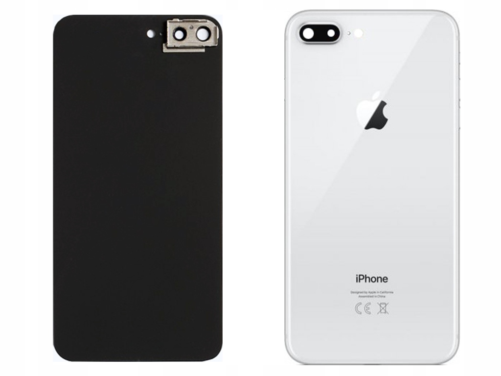 

iPhone 8 Plus Szybka Tył Klapka Baterii Silver