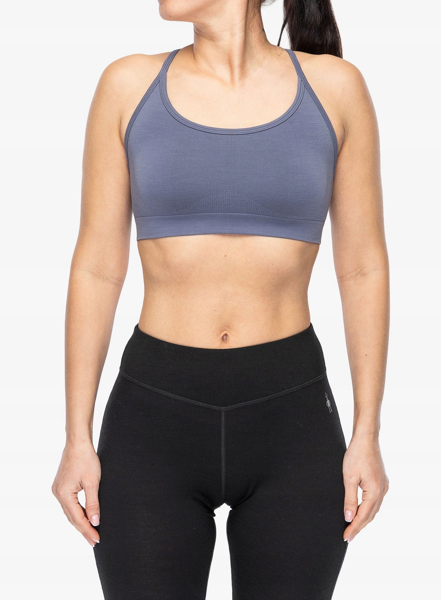 Biustonosz sportowy Smartwool Merino Blend Bralette nightfall blue L