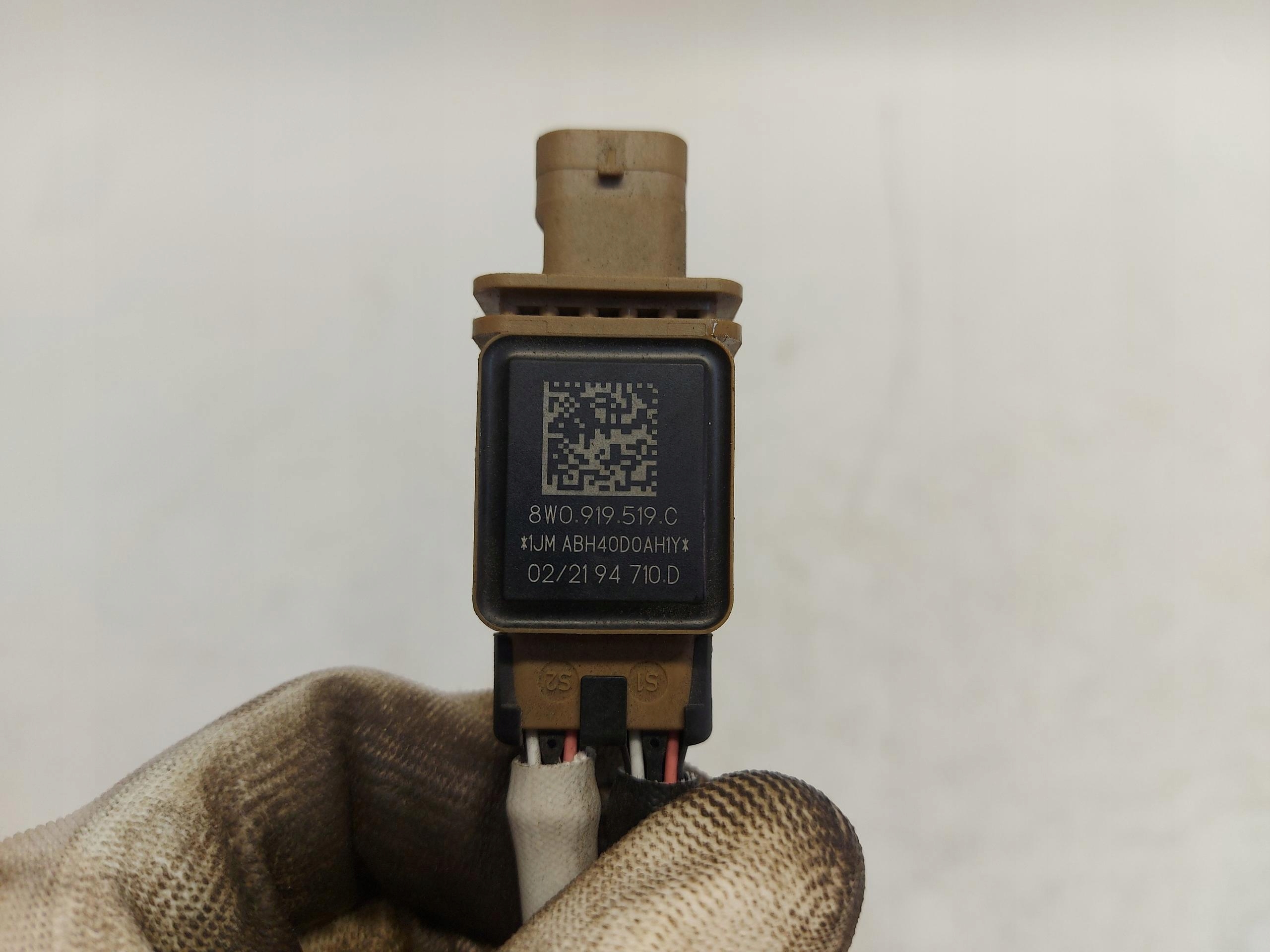 Audi A7 II 4K8 4M0 TFSI Sensor TEMPERATURY Gase 8W0919519C