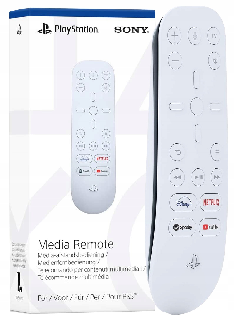 ORYGINALNY PILOT DO SONY PLAYSTATION 5 PS5 MEDIA REMOTE ORYGINAŁ