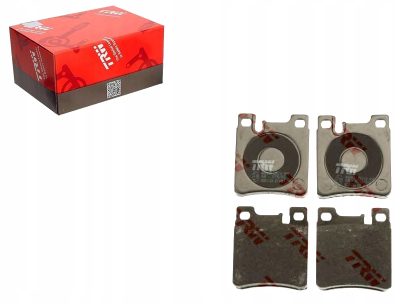 Brzdové Destičky Mercedes Zadní W210 C200-32 Trw Asistent Kolize #34