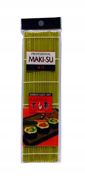 

Mata do Sushi Bambusowa Profesjonalna 27cm x 27cm