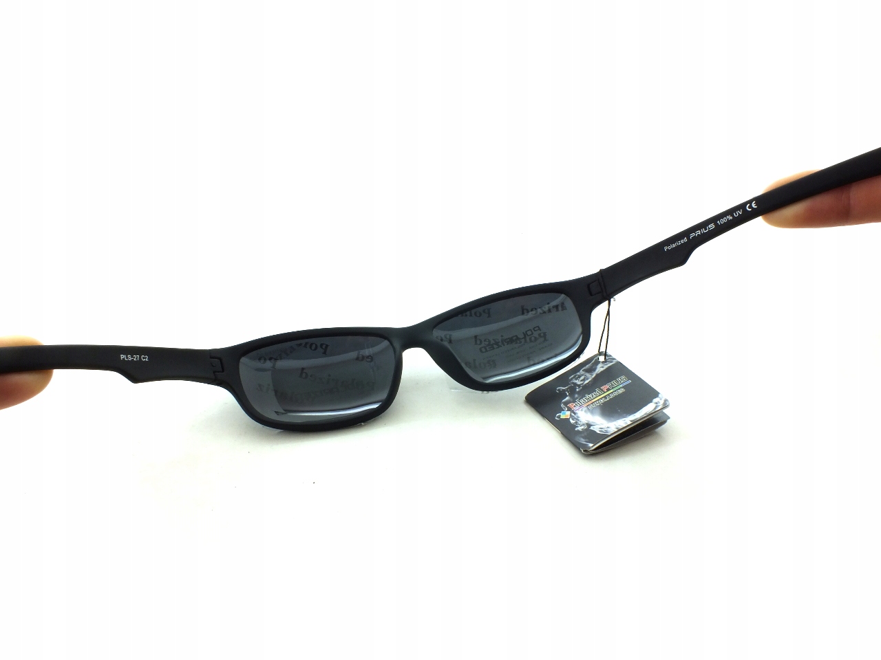 OKULARY POLARYZACYJNE LUSTRZANKI SPORTOWE UV400 Model PLS-104C7V-1R