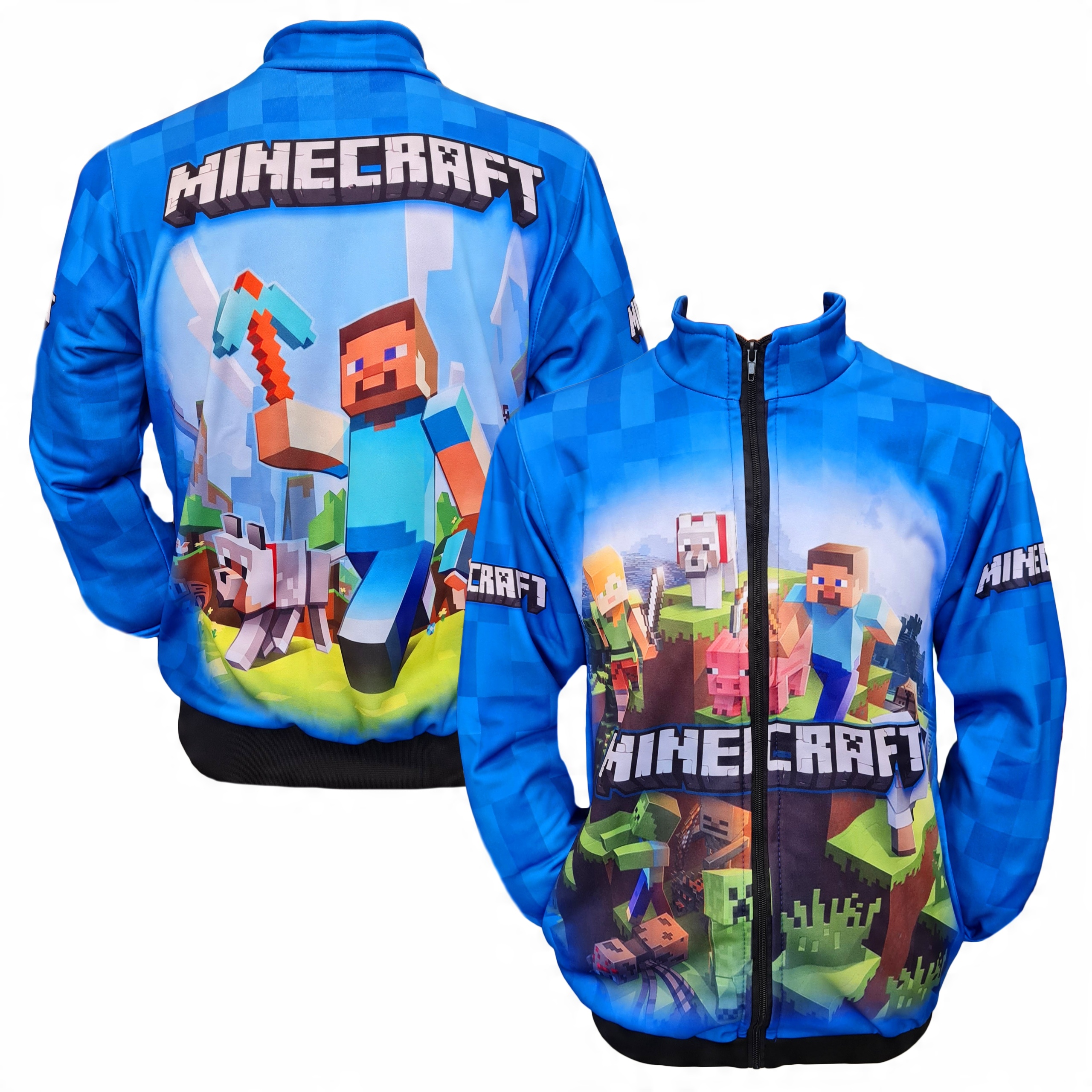 

Bluza Dresowa Minecraft Gra Rozmiar 134 cm