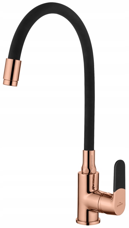Invena Kuchynská Batéria Magic, Čierna/rose Gold