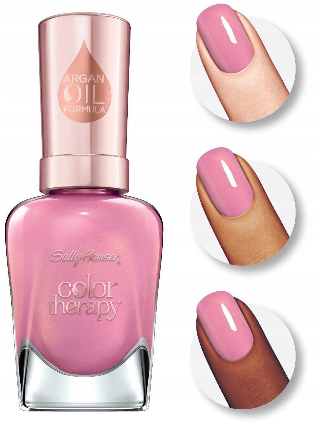 Sally Hansen Color Therapy lakier Mauve Mantra 270